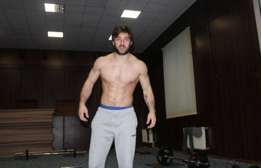 Manliness overload - Famous Georgian Lumbersexsual sportsmen geotv.ge